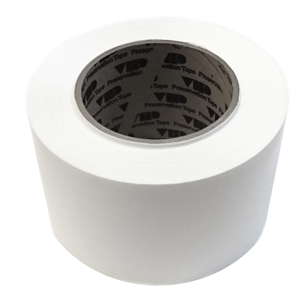 Tape krympeplast hvid, 10cm x33m