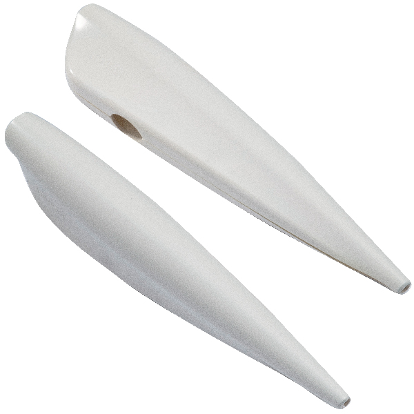 Ocean flex sgender vantskrue beskytter hvid, 2 s