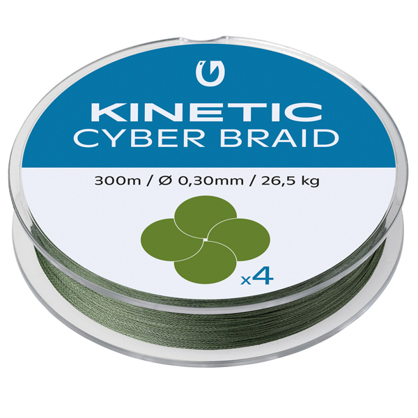 Kinetic cyber braid 4, 150m 0,20mm/18,0kg