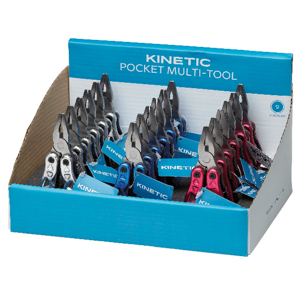 Kinetic pocket multi-tool, 18 stk