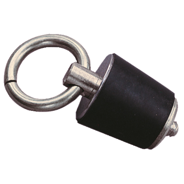 Bundprop rustfrit/gummi 22-26,5mm