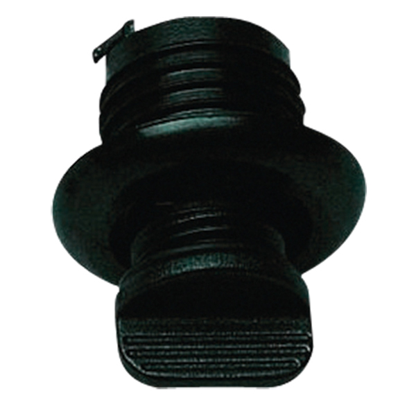 Nouve rade l�nseprop m/skruehul sort � 40 mm