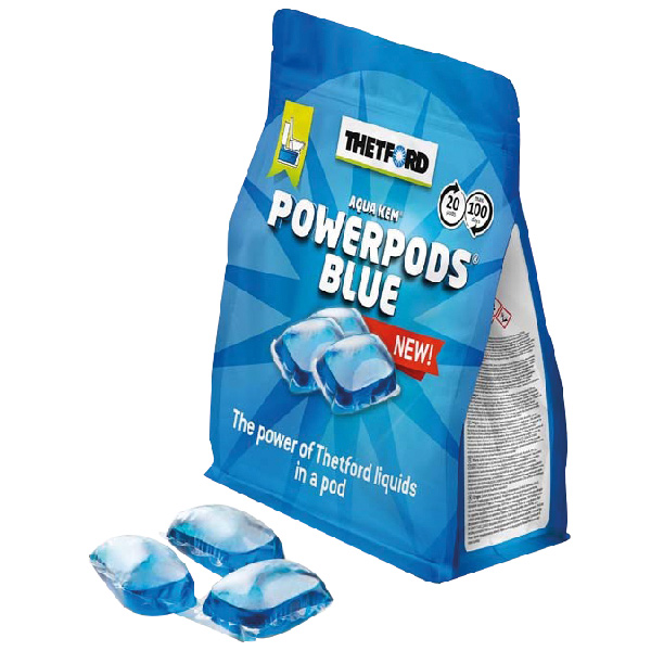 Thetford powerpods blue doseringstabletter 20stk