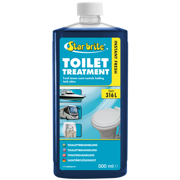 Star brite toilet væske 500 ml. op til 300l septik