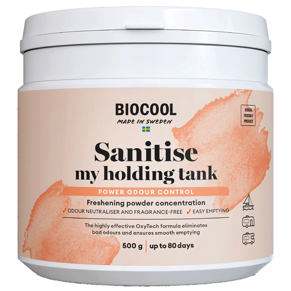 Biocool sanitise holding tank 500 g pulver