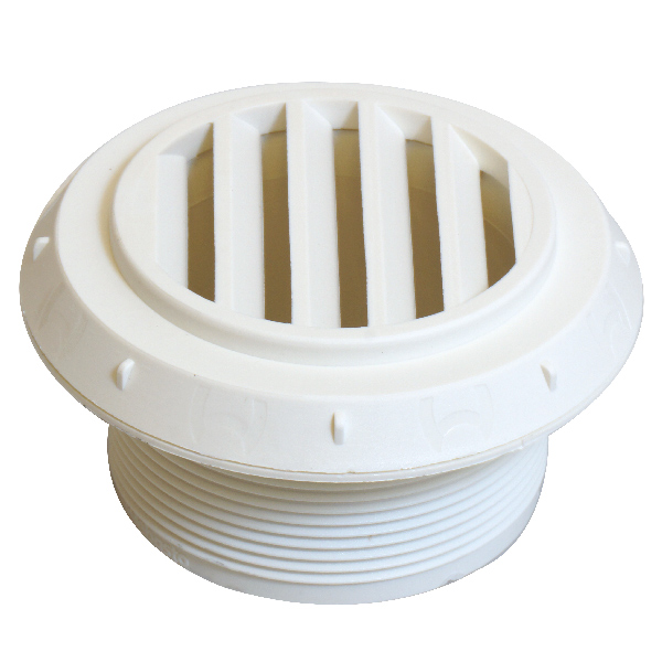 Webasto ventil hvid drejbar/ben 45 til 60mm slan