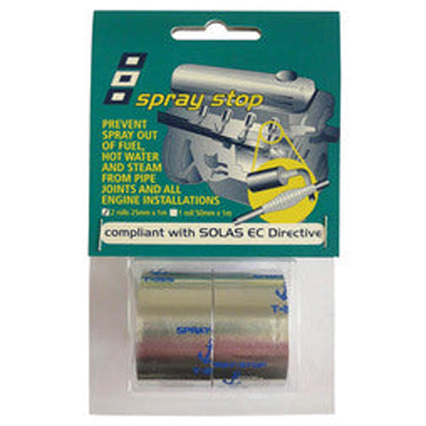 Psp spray stop tape 2 stk 25 mm x 1 meter