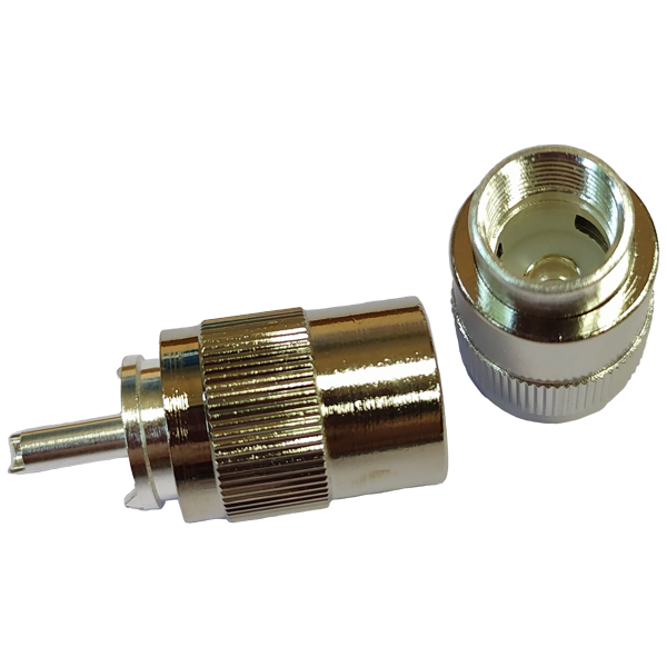 1852 vhf stik pl259 til 10mm kabel, lodning, 2-pak