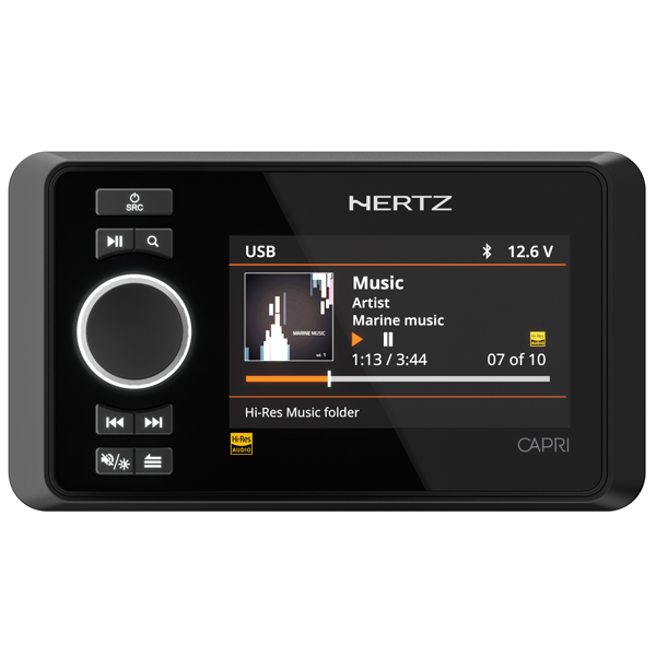 Hertz capri h100 dab+ radio