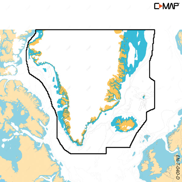 C-map discover x, grønland ″kun ved køb af p