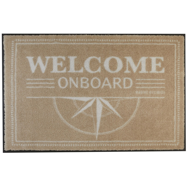 Mb brun m�tte welcome 75x50 cm