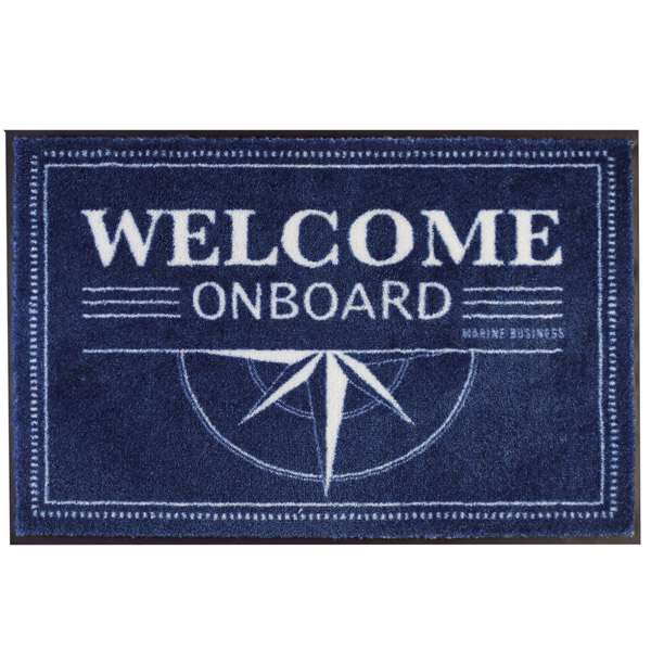 Mb bl� m�tte welcome 75x50 cm