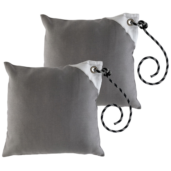 Mb pude vandt�t 40 x 40cm gr� - 2stk
