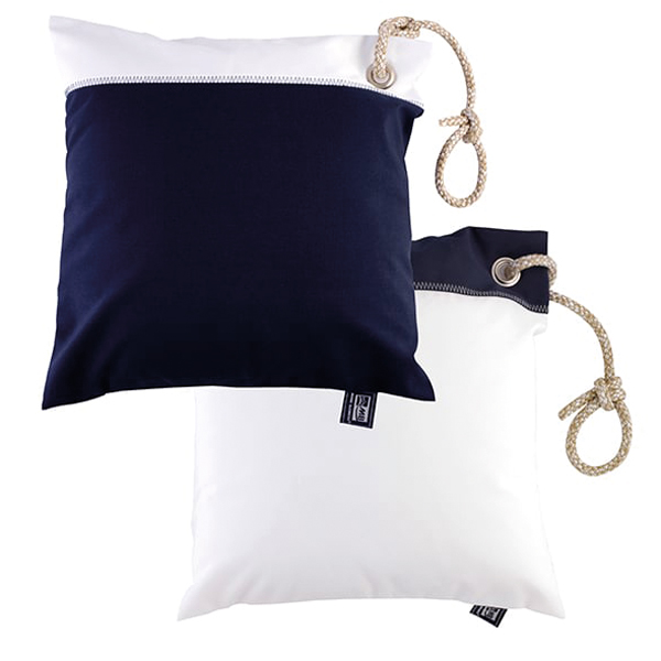 Mb pude vandtt 40 x 40 cm bl/hvid - 2 stk