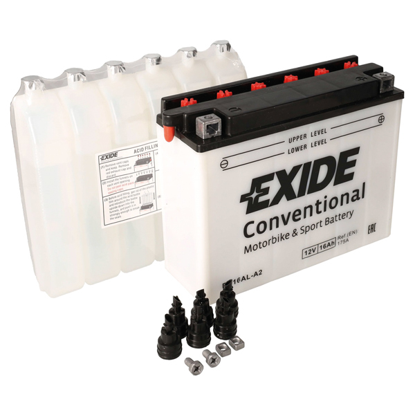 Exide 12v batteri eb16al-a2 16ah