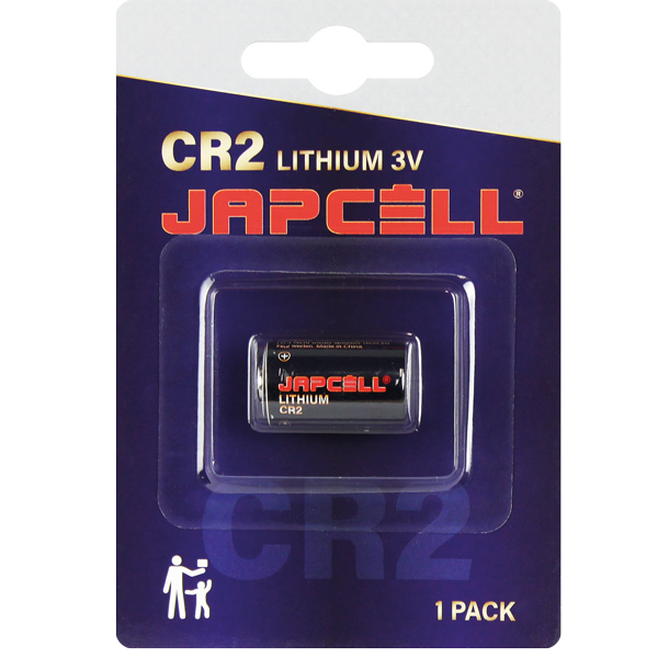 Japcell cr2 3v lithium batteri 1 stk