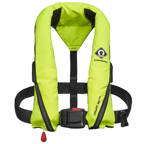 Crewsaver crewfit sport redningsvest 165n, gul