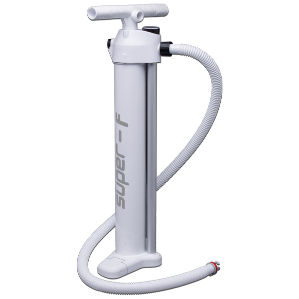 Super-f hndpumpe med manometer til sup 2 bar 2x21