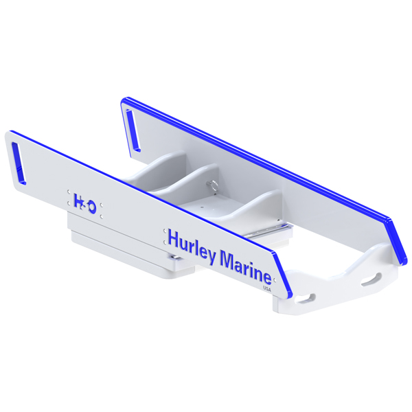Hurley davit h3o med manual spil hvid, max 180kg