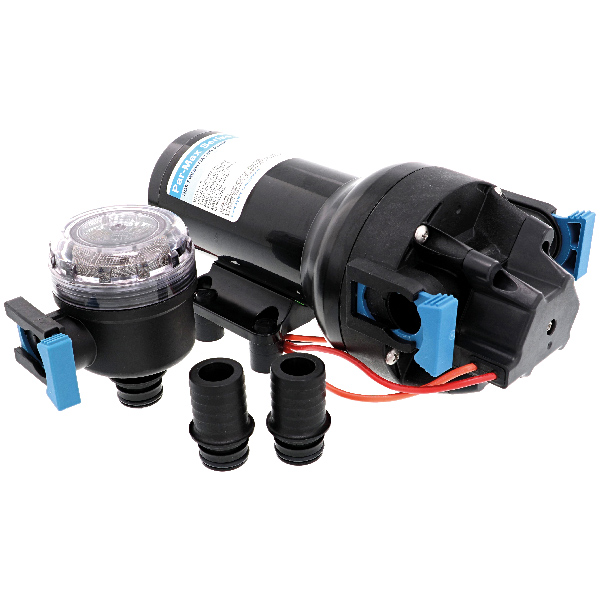 Jabsco par-max hd6 trykvandspumpe 24v 2,8bar, 23 l