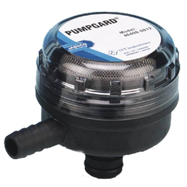 Jabsco pumpgard filter 90gr, ind 1/2″ gev, u
