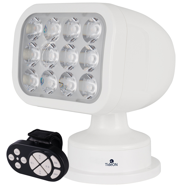 Tideon led s�gelygte hvid m/tr�dl�s fjernbetjening
