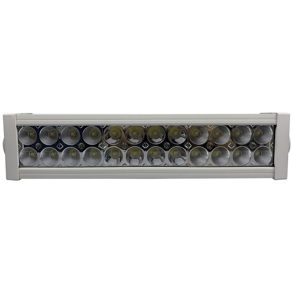 1852 led light bar 10-30v 72w combo, hvid alu hus 
