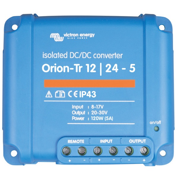 Victron orion-tr omformer 24 - 12v  5amp.
