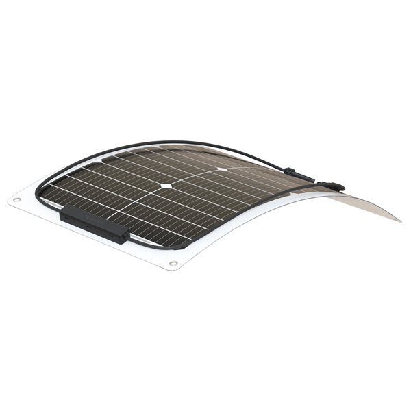 1852 fleksibelt solcellepanel 50 w, 86x39 cm