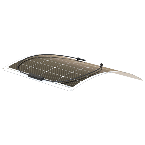 1852 fleksibelt solcellepanel 100 w, 84x72 cm