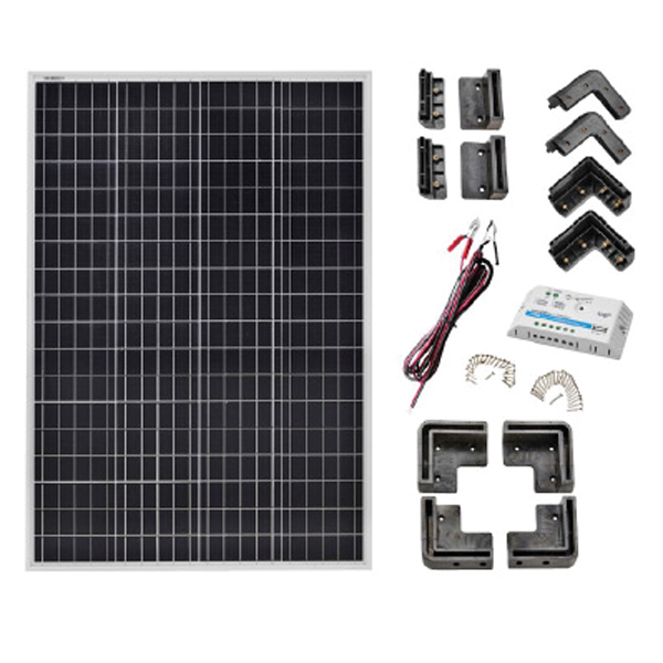 1852 solcellepakke komplet kit, 160w