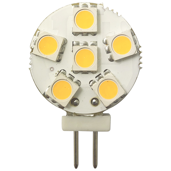 1852 led g4 spot side pin 24mm 10-36vdc, 2 stk