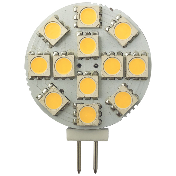 1852 led g4 spot side pin 30mm 10-36vdc, 2 stk