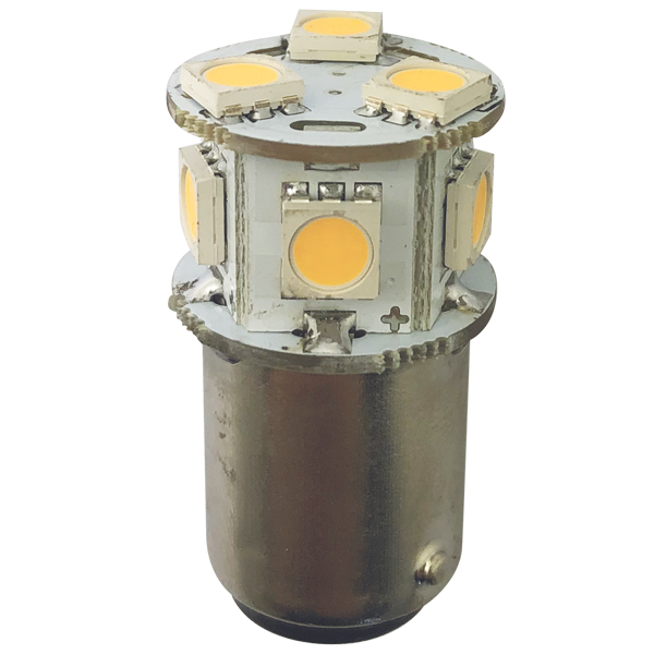 1852 led bajonet ba15d 19x33mm 10-36vdc, 2 stk