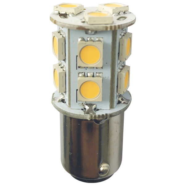 1852 led bajonet ba15d 19x43mm 10-36vdc, 2 stk