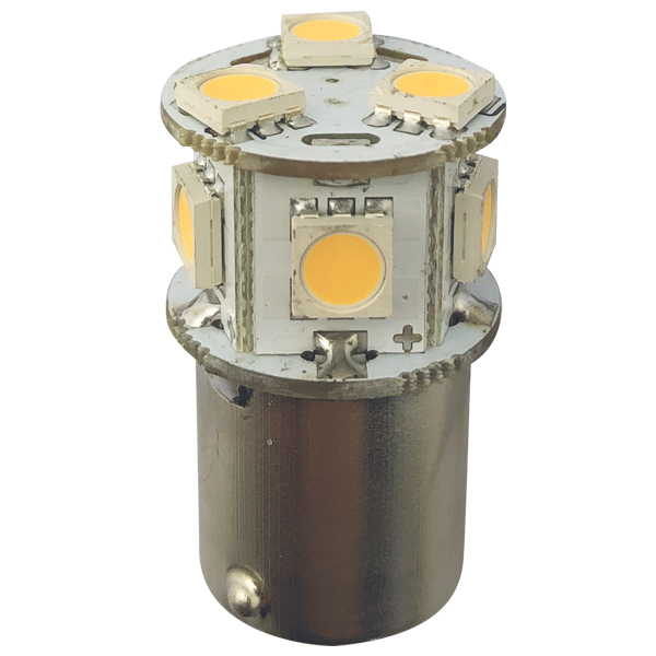1852 led bajonet ba15s 19x33mm 10-36vdc, 2 stk