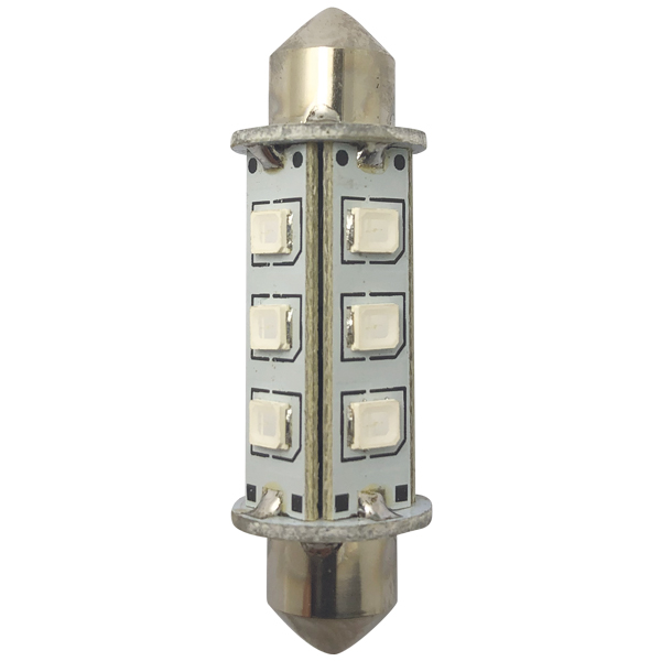 1852 led lantern pinolpre 42mm 10-36vdc grn, 2 s