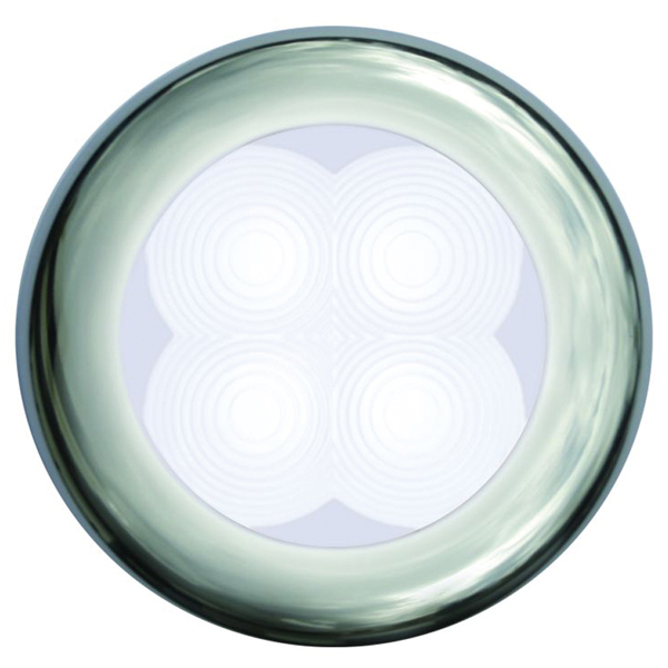 Led lampe krom    12v-hvid lys