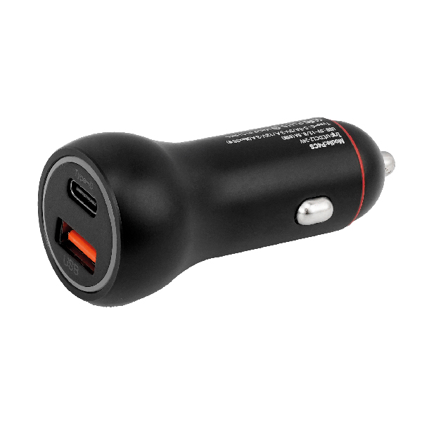 1852 adapter oplader usb a & c, 9-30v