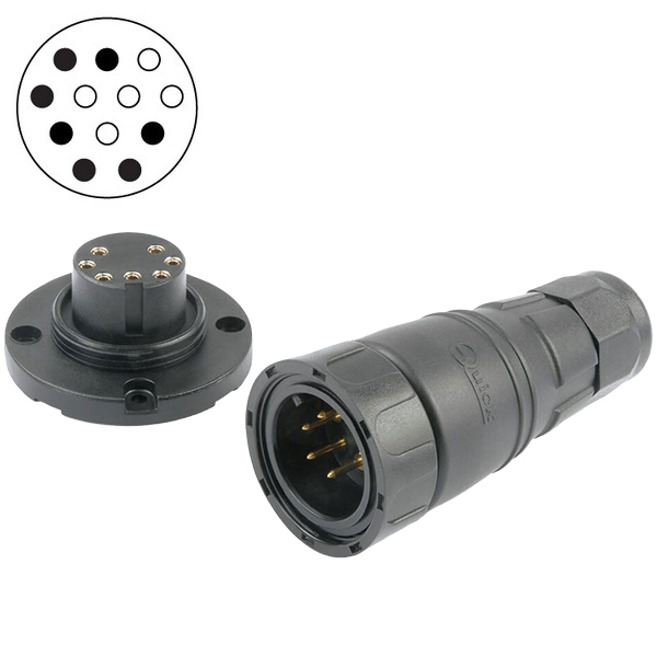 Quick dkstik 7-polet, max 12 amp