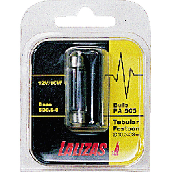 Pinolpre 12v 10w 11x38mm blister