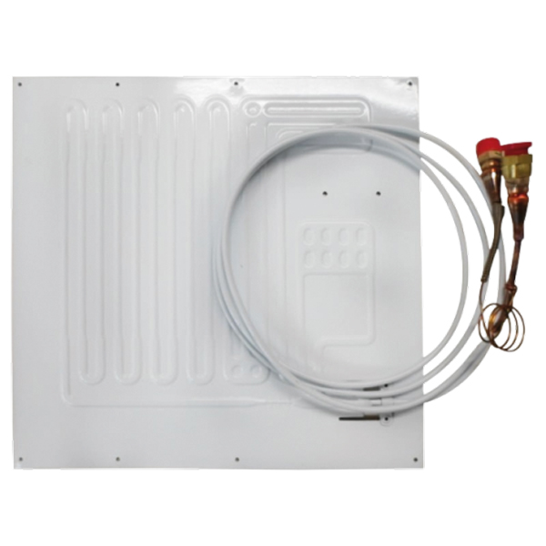 Isotherm pladefordamper 386 x 361mm med standard k