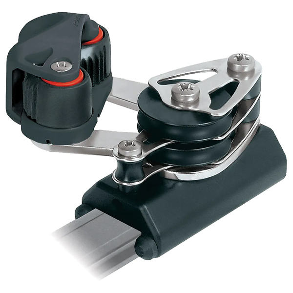 Ronstan serie 26 endekontrol med dobbelt styrblokk