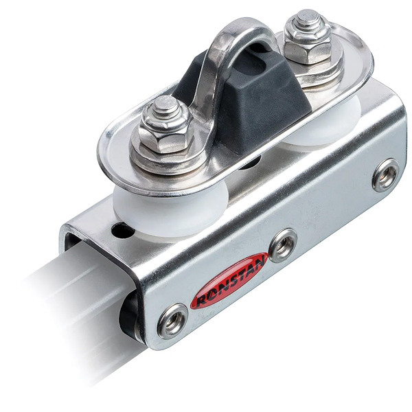 Ronstan serie 19 genoavogn m/hju l& styreblok