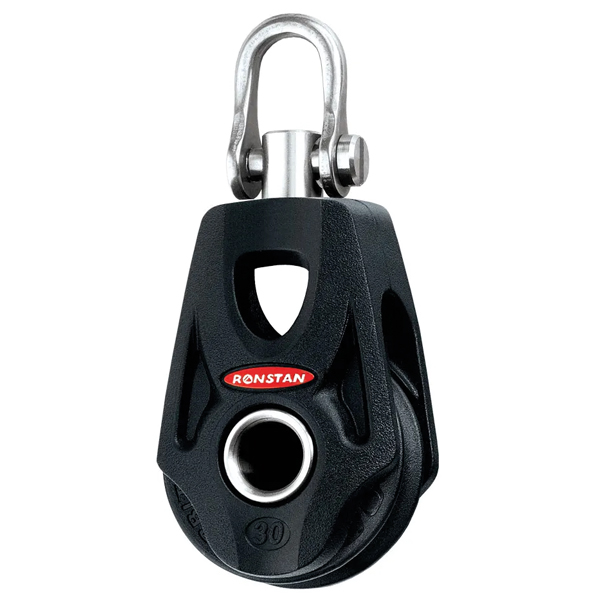 Ronstan serie 30 orbit enkeltblok med svivl & nyla