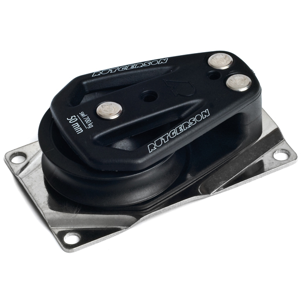 Rutgerson raw skildpadde blok 50mm flad plade