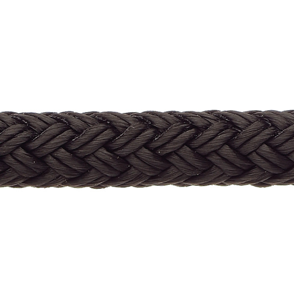 Robline rio fortjningsline, 8mm sort  - 1 mtr