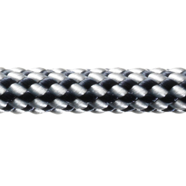 Robline dinghy control, 5mm hvid/bl  - 1 mtr