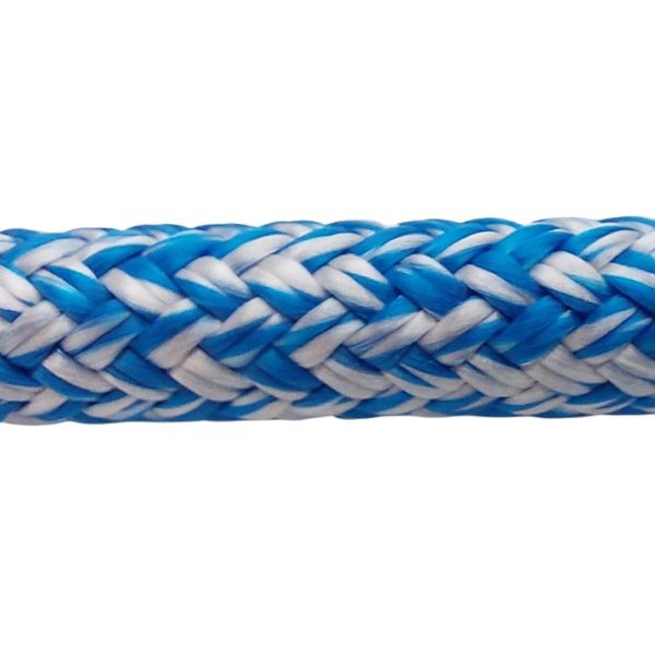 Robline globe pro robtec fald, 10mm hvid/bl  - 1 