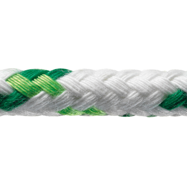 Robline neptun 500 8mm hvid/grn 150m